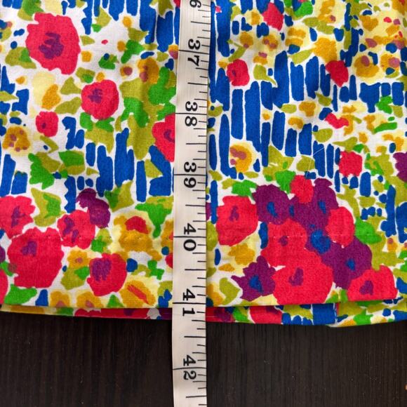 Anthropologie Girls From Savoy Dress Womens 6 Floral Sundress Retro Rockabilly - Picture 11 of 12